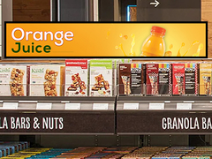 비토 실내 광고 미디어 플레이어 스트립 초대 넓은 선반 스크린 스트레치 바 LCD 디스플레이