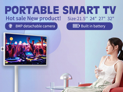 32인치 안드로이드 스마트 무선 디스플레이카메라와 함께 터치 스크린 5H 9H 조절 스탠드