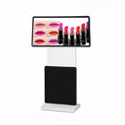 TFT Free Standing Rotating Kiosk , Kiosk Interactive Touch Screen Plug And Play