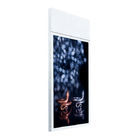 High brightness ultra thin digital advertising player dual screens window hanging double sided lcd display