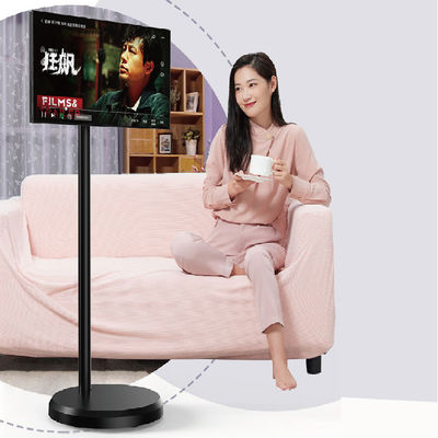 품질 회전 스탠드 안드로이드 운영 체제 32 인치 이동식 스마트 TV 화면 공장