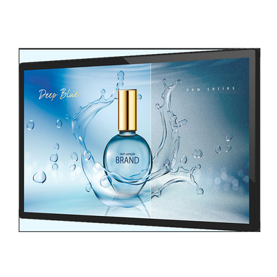 43 55 인치 실내 광고 화면 HD LCD 디스플레이 월 마운트 안드로이드 터치 화면