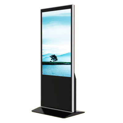 VETO 43 49 55 인치 안드로이드 바닥 서식 디지털 키오스크 4K 해상도 실내 LCD 광고 비디오 플레이어 터치 스크린