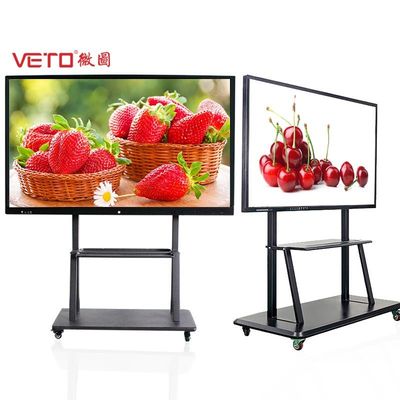 Smart Interactive LCD Advertising Display 55 Inch Touch Screen For Conference