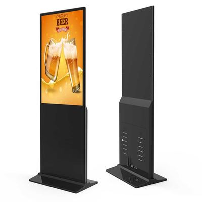 VETO 43인치 안드로이드 플로어 스탠딩 디지털 사이니지 LCD 토템, 와이파이 USB 지원